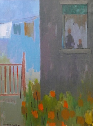 Herman Maril: Clothesline and Flowers Herman Maril: Clothesline and Flowers