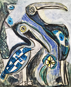 Oliver Chaffee: Two Pelicans Oliver Chaffee: Two Pelicans