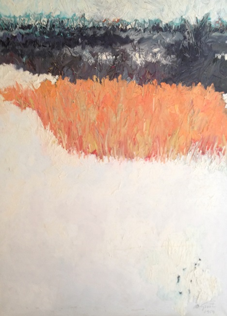 Nanno de Groot: Winter Landscape, "Sands Point Long Island" Nanno de Groot: Winter Landscape, "Sands Point Long Island"