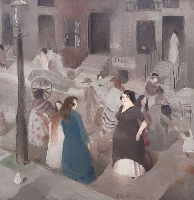 Edwin Dickinson: East Side Street Edwin Dickinson: East Side Street