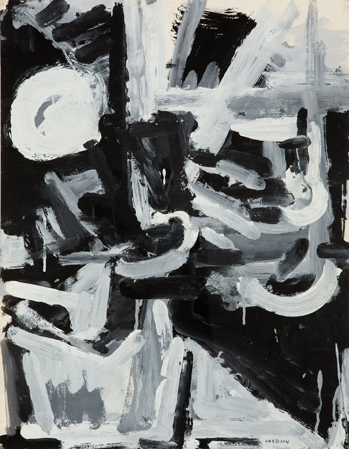 Myrna Harrison: Abstract Still Life in Black and White Myrna Harrison: Abstract Still Life in Black and White