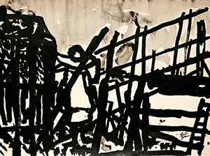 Lester Johnson: Black and White Pier Lester Johnson: Black and White Pier