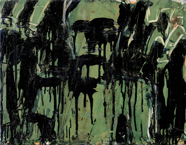 Lester Johnson: Figure in Park Lester Johnson: Figure in Park