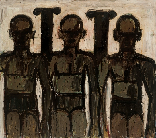 Lester Johnson: Milford Bathers, Silhouette Lester Johnson: Milford Bathers, Silhouette