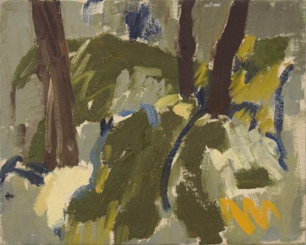 Robert La Hotan: Rocks and Trees at Night Robert La Hotan: Rocks and Trees at Night