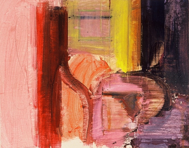 George Lloyd: Still Life with Red Stile and Pail George Lloyd: Still Life with Red Stile and Pail
