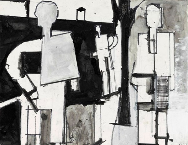 George Lloyd: Three Figures in Landscape George Lloyd: Three Figures in Landscape