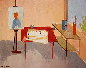 Herman Maril: Portrait on Easel Herman Maril: Portrait on Easel