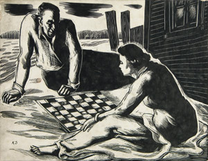 Kenneth Stubbs: Beach Checkers