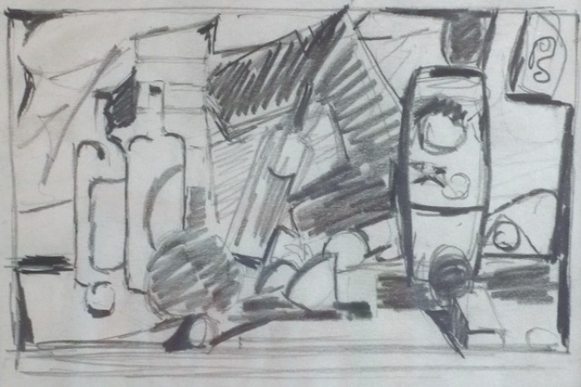 Jack Tworkov: Still Life with Bottles Jack Tworkov: Still Life with Bottles