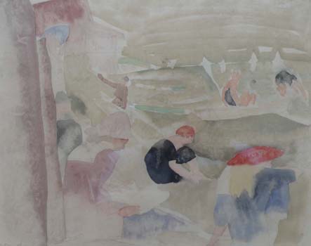 Charles Demuth: Beach Scene Charles Demuth: Beach Scene