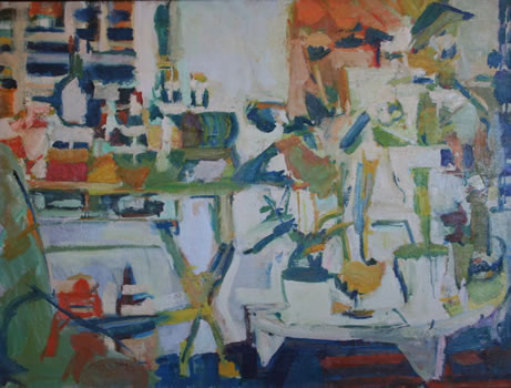 Dorothy Eisner: Bar and Plant Stand Dorothy Eisner: Bar and Plant Stand