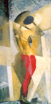 T. Lux Feininger: Standing Woman T. Lux Feininger: Standing Woman