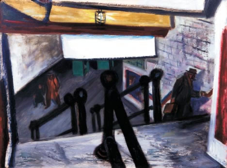 Maurice Freedman: Exiting the Subway Maurice Freedman: Exiting the Subway