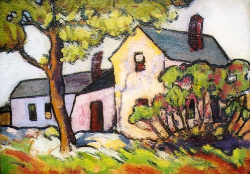 Howard Gibbs: House with Shade Trees Howard Gibbs: House with Shade Trees