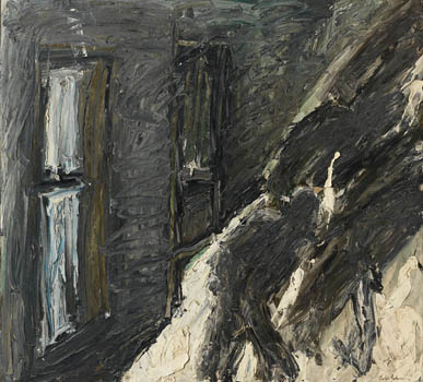 Lester Johnson: City Street Scene, Winter Lester Johnson: City Street Scene, Winter