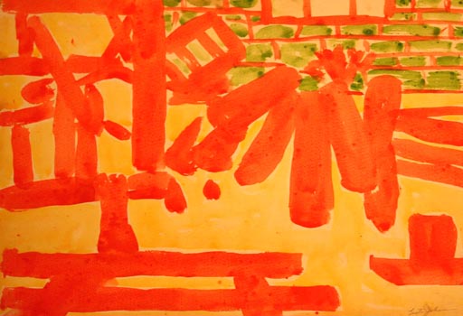 Lester Johnson: Red, Yellow, and Green House Lester Johnson: Red, Yellow, and Green House
