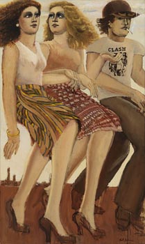 Lester Johnson: Two Women & Man Lester Johnson: Two Women & Man