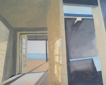 Paul Kelly: Bath House #12 Interior with Locker Room Paul Kelly: Bath House #12 Interior with Locker Room