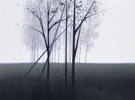 Robert Kipniss: Afternoon with Black and Gray Trees Robert Kipniss: Afternoon with Black and Gray Trees
