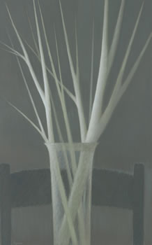 Robert Kipniss: Vase with Pale Branches Robert Kipniss: Vase with Pale Branches