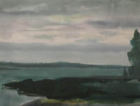 Philip Malicoat: Untitled Maine Landscape (#2) Philip Malicoat: Untitled Maine Landscape (#2)