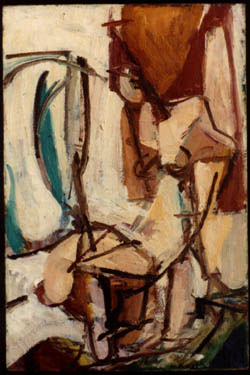 George McNeil: Seated Figure George McNeil: Seated Figure