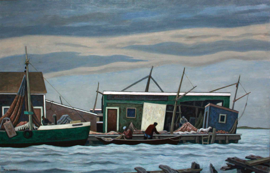 Ross Moffett: Higgins Wharf Ross Moffett: Higgins Wharf