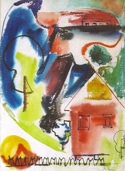 Lillian Orlowsky: Rooftops and Fence Lillian Orlowsky: Rooftops and Fence