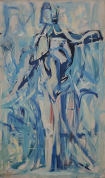 Jack Tworkov: Blue Figure Jack Tworkov: Blue Figure